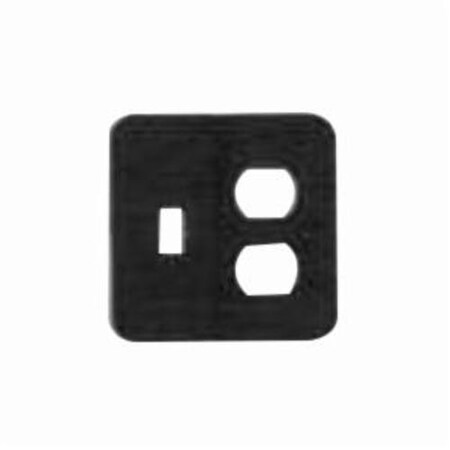 Mulberry Wallplates 2G WHT-PRL SW/DPLX.RCPT. 76532